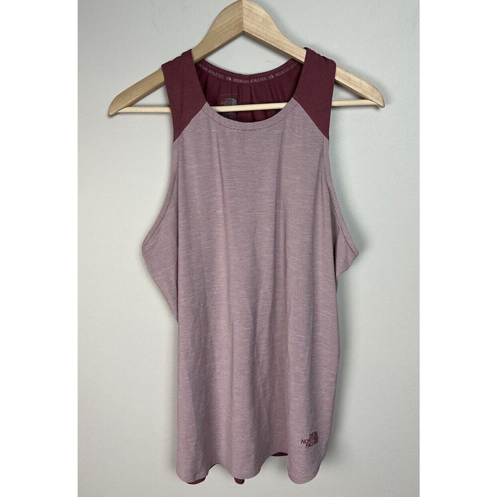 The North Face Racerback Tank Top Stripe Active Size XL Stretch Women’s